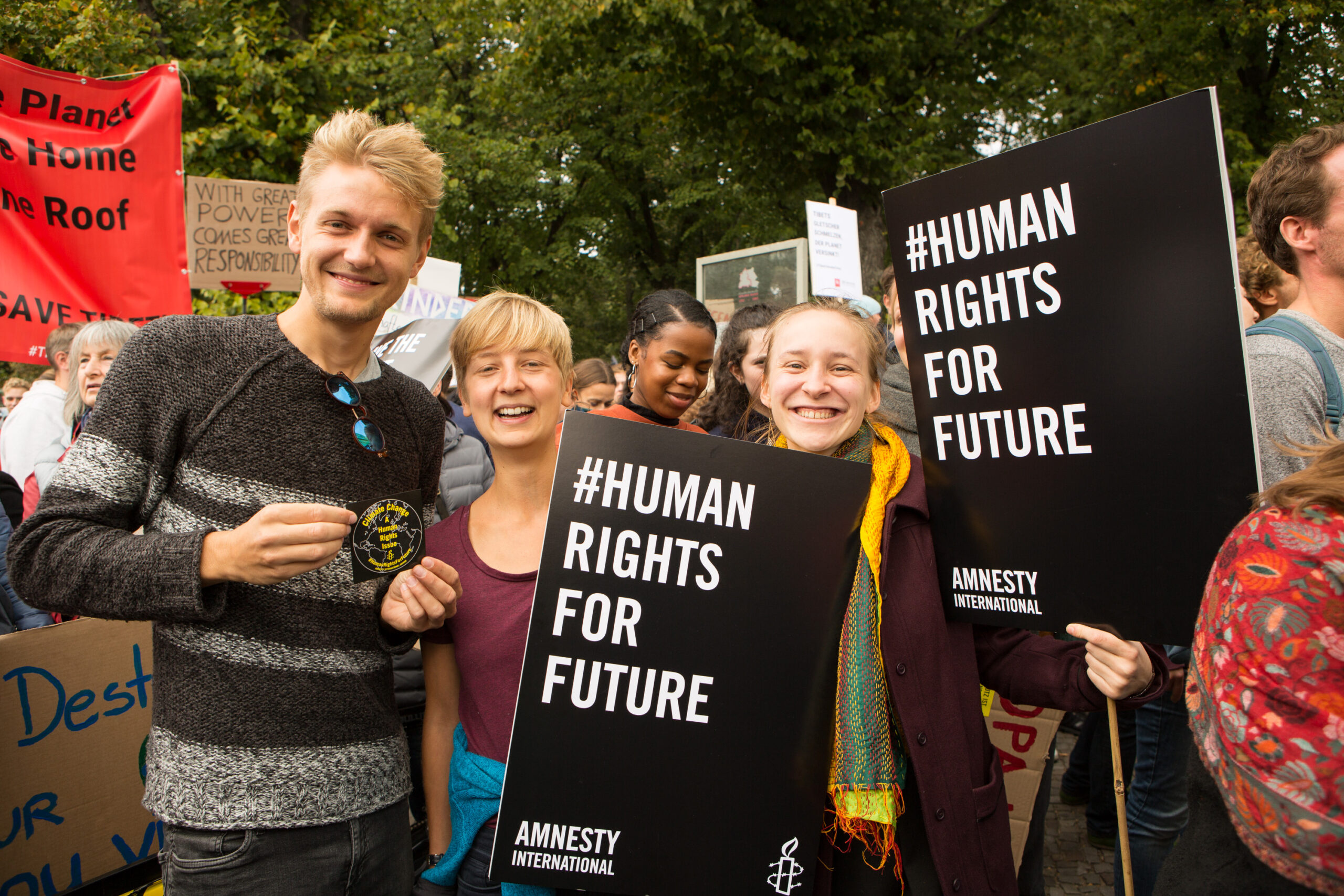 A Amnistia Internacional e o ativismo jovem - Imagem